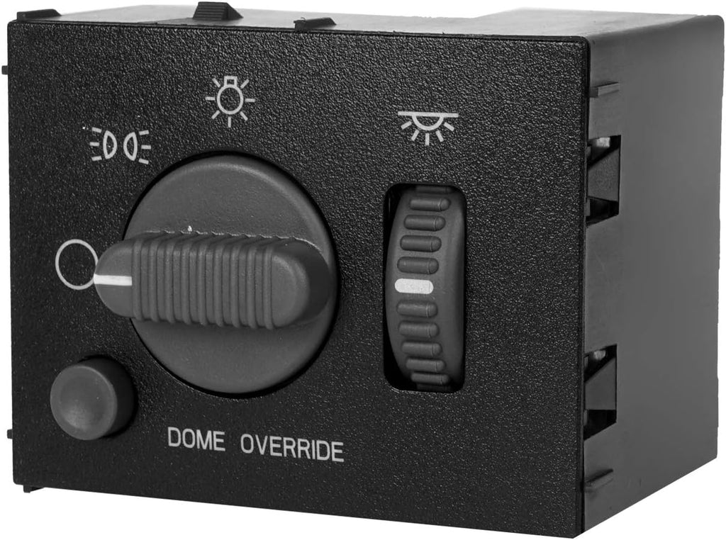 Interruptor de faros delanteros de repuesto 15755595 para Chevy Silverado Avalanche Suburban y GMC Sierra Yukon de 1999-2002, interruptor de atenuación de faros delanteros de repuesto n.° D1534G DS-968