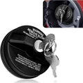 Eponcia Tapa de Combustible con Llave y Seguro | Compatible con 4Runner, Chevy Silverado 1500 2500 3500, Nissan, GMC, Subaru, Buick | Reemplazo 77300-47020 10504