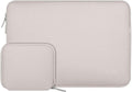 Funda para Laptop MOSISO 15 Pulgadas de Neopreno con Estuche Pequeño – Compatible con MacBook Air M5/M4/M2 y Dell XPS, Color Gris