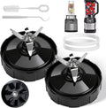 USADO-SOLO VIENE LAS CUCHILLAS-Cuchillas de Repuesto 2 Piezas 7 Aspas para Licuadora Ninja | Ensamble Extractor Compatible con Ninja Auto iQ BL480 BL482 BL642 BL682 NN102