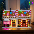 LocoLee Light kit Compatible with Lego 40809 Festive Gingerbread House - No Model Only Light, LED Lighting Accessories Compatible with Lego 40809 (RC Version)
