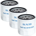 HH150-32430 Filtros de Aceite 3 Piezas | Compatibles con Kubota D722, D902, WG750 y Tractores Grasshopper | Reemplaza 70000-15241 y HH1J0-32430 REPUESTO  VIENE COMO SE MUESTRA EN LA SEGUNDA IMAGEN