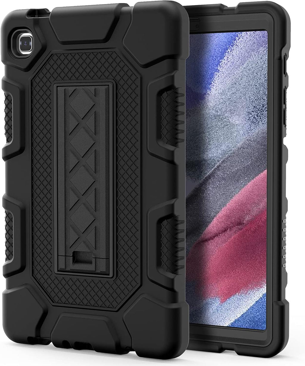 Funda Azzsy para Samsung Galaxy Tab A7 Lite de 8,7 pulgadas 2021 (SM-T220/T225), funda protectora resistente, delgada y a prueba de golpes, color negro.