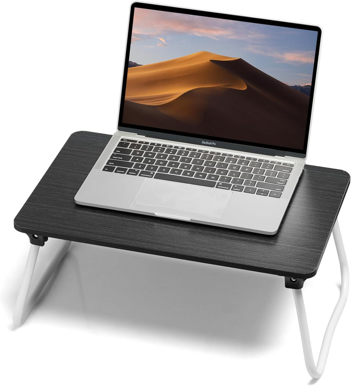 Mesa de Cama Portátil Plegable FISYOD Negro – Soporte para Laptop, Ligera y Mini, Para Cama y Sofá