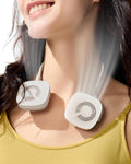 BENEUNDER Portable Neck Fan, 3.9oz Mini Small Personal Fan with Rechargeable Battery, 8000RPM Turbo Cooling, Ultra-Lightweight for Travel, Outdoor, Office & On-the-Go, Hair-Safe Design