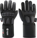 Guantes de trabajo calefactables SAVIOR HEAT para hombre y mujer, con batería recargable de 7,4 V y Thinsulate 3M, impermeables, con pantalla táctil, equipo de invierno para trabajos mecánicos, de construcción, de pala y al aire libre. 