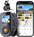 Vantrue S1 Pro Max AI Dash Cam 4K+2.5K con ADAS y BSD, doble STARVIS 2 frontal y trasera, 2 canales HDR Dashcam, visión nocturna PlatePix, WiFi 5G, control de voz, GPS, modo de estacionamiento.