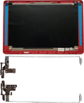 Tapa Trasera de Reemplazo LTPRPTS para Laptop HP 15-dw, 15T-DW, 15Z-GW, 15-gw y 16-d0524la | Cubierta LCD con Bisagras | M03725-001 | Roja
