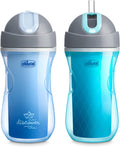 Chicco - Vaso para sorber con tapa abatible con tapa abatible para niños pequeños de 12 meses +