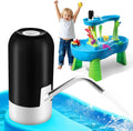 Bomba para mesa de agua LBAIBB Step 2 - Inalámbrica, portátil, compatible con la mayoría de mesas de agua - Bomba para juguetes de mesa de agua, accesorio para la diversión de los niños - Funciona durante 3 horas