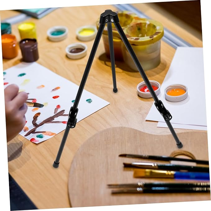 Caballetes de Mesa Tripóde Artibetter – Set de 2 Soportes Portátiles para Pintura y Exhibición