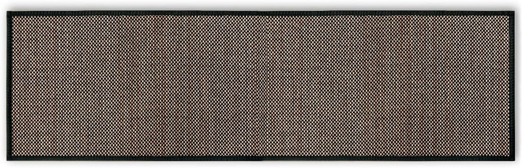 Alfombras y tapetes de cocina Artoid Mode lavables y antideslizantes, felpudo absorbente para cocina, suelo, frente al fregadero y pasillo, color negro, 43 x 152 cm 