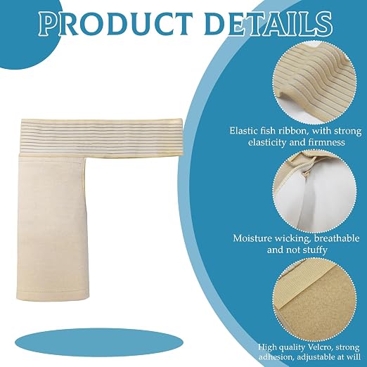 Soporte de Hombro Rilvora — Manga de Compresión Ajustable para Hombres y Mujeres, Protección 360° para Manguito Rotador y Deportes