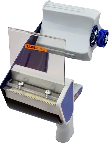 Cinta de embalaje transparente Tape King de 3 pulgadas de ancho (0.106 pulgadas de grosor), 60 yardas por rollo de recarga