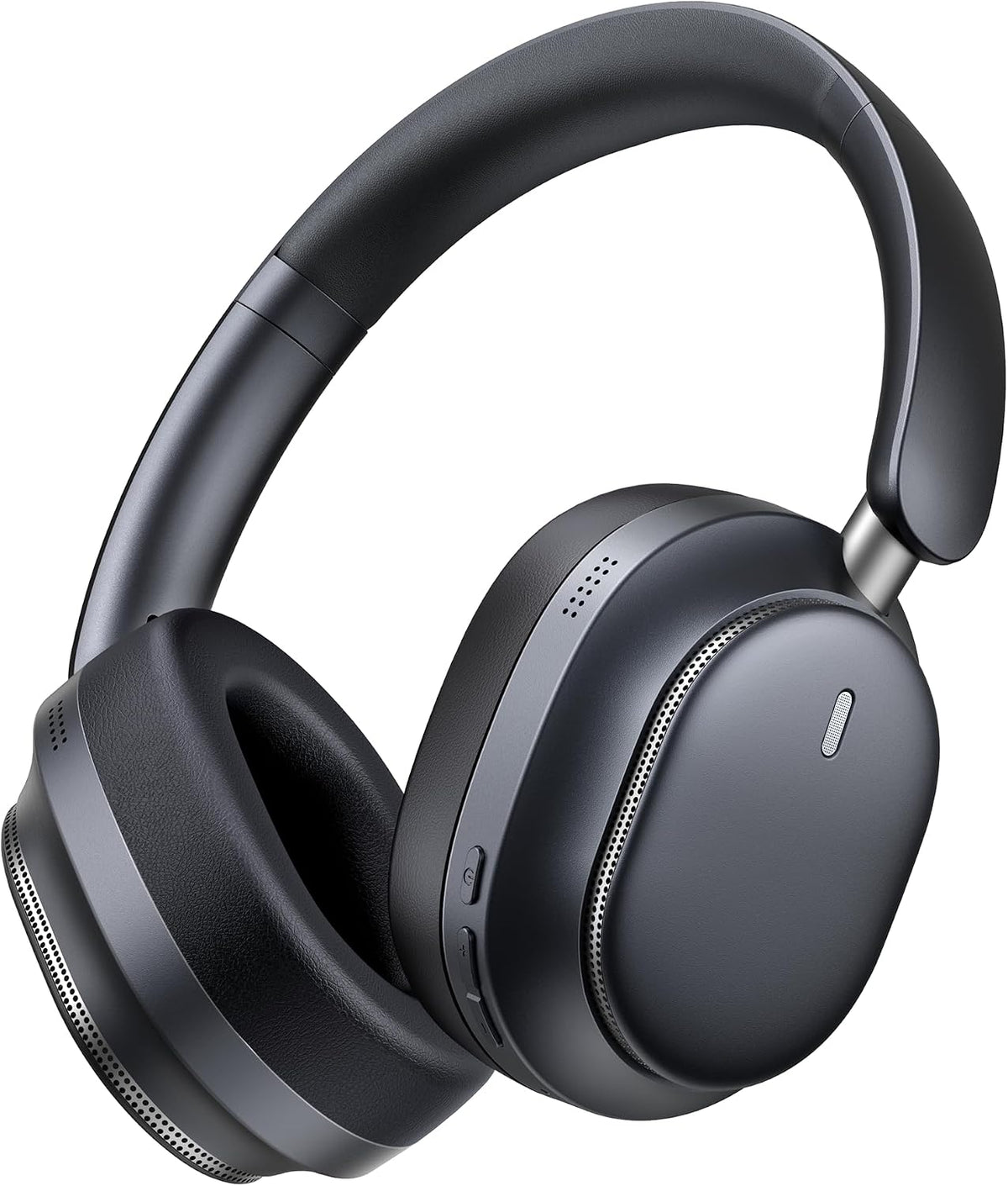 Pointcinco Audífonos con Cancelación de Ruido Híbrida | Over Ear Bluetooth 6.0 Inalámbricos | 80h de Batería | Graves Profundos | Plegables para Viaje | Negro