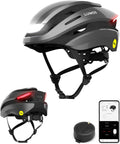 Lumos Ultra Smart Bike Helmet | Customizable Front and Back LED Lights with Turn Signals | Road Bicycle Helmets for Adults, Men, Women