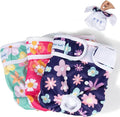 Pañales Reutilizables para Perras en Celo – 3 Pack Talla M Diseño Bloom | Comodidad y Protección