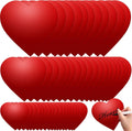Ctosree 200 Pcs Heart Paper Cutouts 3 Sizes 12'' 8'' 4'' Red Heart Shape Paper Cutouts Valentines Die Cuts for Valentines Day Craft Love and Peace Craft Projects