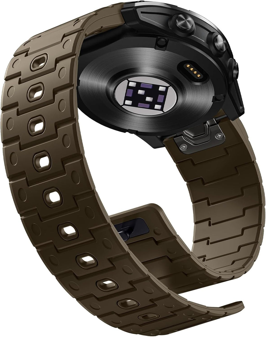 Correa magnética de silicona Bandletic compatible con Garmin de 22 mm de ajuste rápido - Suave y transpirable para Fenix 8 E 47 mm/7 6 Pro/5 Plus/Instinct E 45 mm/Forerunner 965/955/Approach S70/S62/S60/Epix Pro2