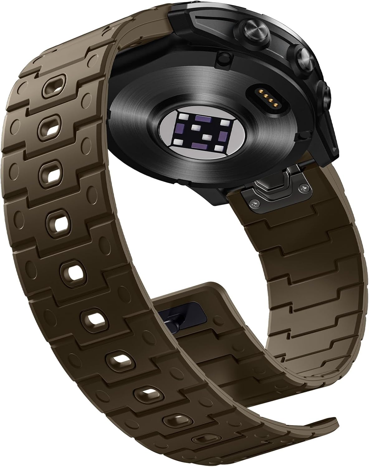 Correa magnética de silicona Bandletic compatible con Garmin de 22 mm de ajuste rápido - Suave y transpirable para Fenix 8 E 47 mm/7 6 Pro/5 Plus/Instinct E 45 mm/Forerunner 965/955/Approach S70/S62/S60/Epix Pro2