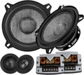 USADO Y ALGUNAS PIEZAS ESTAN SUELTAS-Parlantes de Componente ANNECK 5.25" Fibra de Carbono para Auto | 300W Máx | 4 Ohm | Incluye Woofers, Tweeters de Domo de Seda y Crossovers