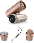 Shark ChillPill: el único sistema de enfriamiento personal 3 en 1 con ventilador, placa de enfriamiento InstaChill y vaporizador de tacto seco. Portátil, de mano, reduce la temperatura de la piel hasta -9 °C (16 °F), 10 velocidades, café con leche helado