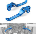 NICECNC Brake Levers Folding Front Rear Brake Levers Compatible with Surron Light bee X/S/ L1E Motorcycle Aluminum CNC Brake Lever Compatible with Segway X160 X260 See Fitment