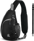 FALTA LA CUERDA – Bolso Cruzado Sling Bag WATERFLY Azul Oscuro Pequeño, Ligero y Resistente al Agua, Unisex