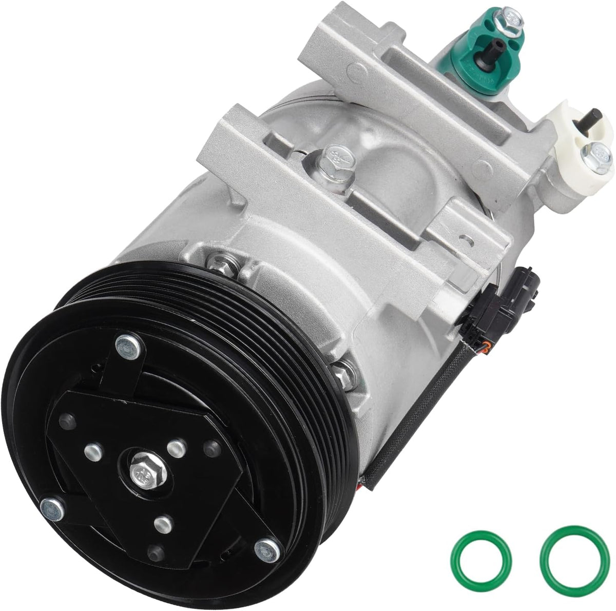 Compresor de A/C con Embrague TadaMark | Para Nissan Altima 2.5L 2013-2018 | Un Solo Conector | Modelos Advance/Base/Sense/S/SR