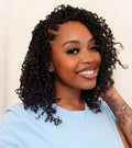 Extensiones Crochet Yanky Twist 10" 8-Pack Negro Natural – Estilo Protector Boho