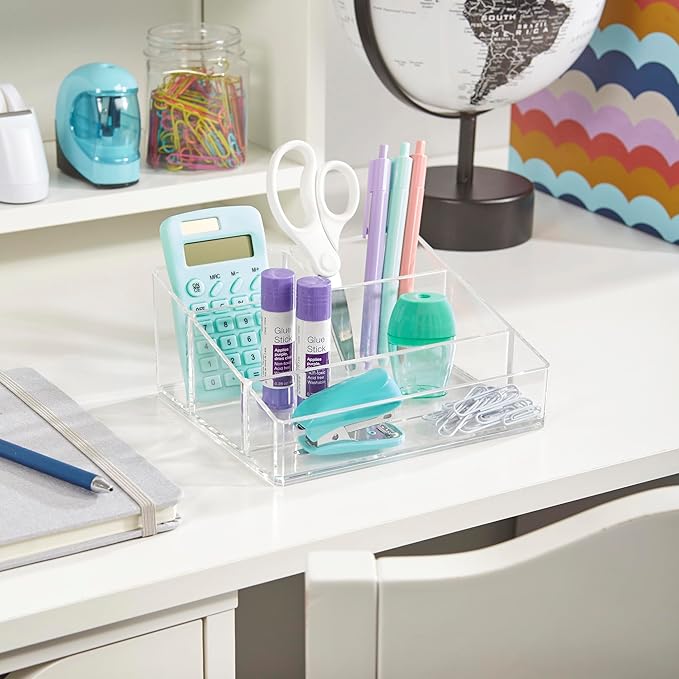 Organizador de maquillajes de plástico de calidad premium.