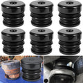 Kit de Montaje de Cuerpo de Silicona para Ford F-250 y F-350 2008-2016 | Paquete de 6 Bujes Negros, Superior al OEM, Para Cabina Regular y Extendida