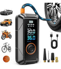 Bomba de aire portátil Fafeicy, inflador de neumáticos inalámbrico con compresor de aire digital LCD, 4000 mAh
