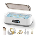 Máquina Limpiadora Ultrasónica para Joyas: Limpiador Ultrasónico de 49KHz con 3 Modos de Limpieza para Joyas, Lentes, Anillos, Correa de Reloj, Dentaduras, Retenedores, Monedas, Pendientes, 650ML