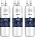 ARTICULO VIENE COMO SE MUESTRA EN LA SEGUNDA IMAGEN ( CONTIENE 3 UNIDADES ) GLACIER FRESH EDR1RXD1 Filtro de Agua para Refrigerador | Compatible W10295370A, Filter 1, W10295370, 46-9930 (Pack 3)