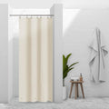 Cortina de Baño Impermeable Barossa Design 36" x 72" – Liner PEVA Beige con Imanes y Ojales Metálicos