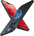 Funda magnética delgada TORRAS para iPhone 15 Pro Max, funda ultradelgada para iPhone 15 Pro Max compatible con MagSafe, funda ligera, resistente a los arañazos, mate, para iPhone 15 Pro Max de 6,7 pulgadas, OriginFit, color negro.