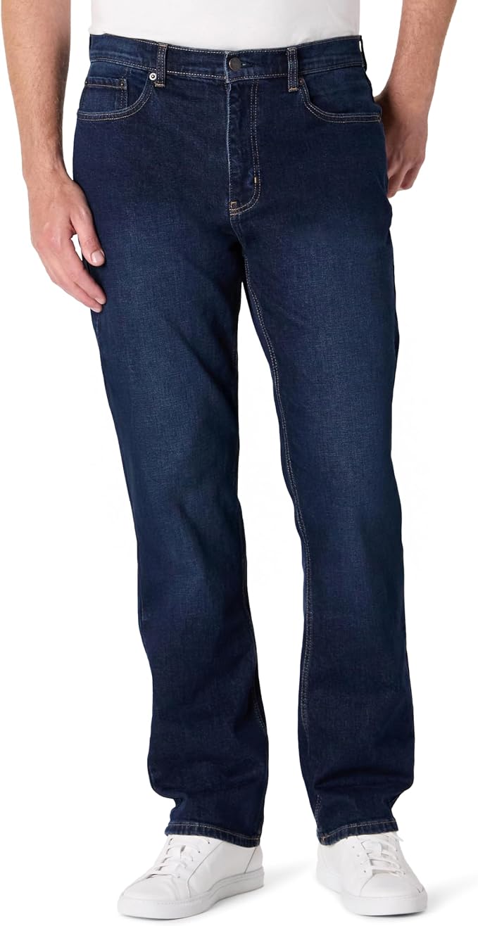 Pantalones vaqueros de corte relajado para hombre de Amazon Essentials TALLA 34W*30L
