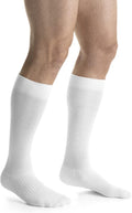 BSN Medical 110526 JOBST Compression Sock with Closed Toe, Knee High, Full Calf, X-Large, 15-20 mmHg, Cool White,X-Large Full Calf