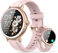 Smart Watches for Women, 1.27" HD Fitness Tracker with Bluetooth Calls(Answer&Make) IP68 Waterproof Smartwatch Compatible IOS/Android, 100+ Sport Modes Watch with Heart Rate/Sleep Monitor Pedometer
