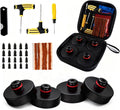 Almohadillas de elevación para gato hidráulico Tesla Model 3/Y/S/X: almohadillas impermeables para gato hidráulico con estuche de almacenamiento, protección segura para cambio de neumáticos, kit de herramientas para reparaciones en garaje y mantenimiento