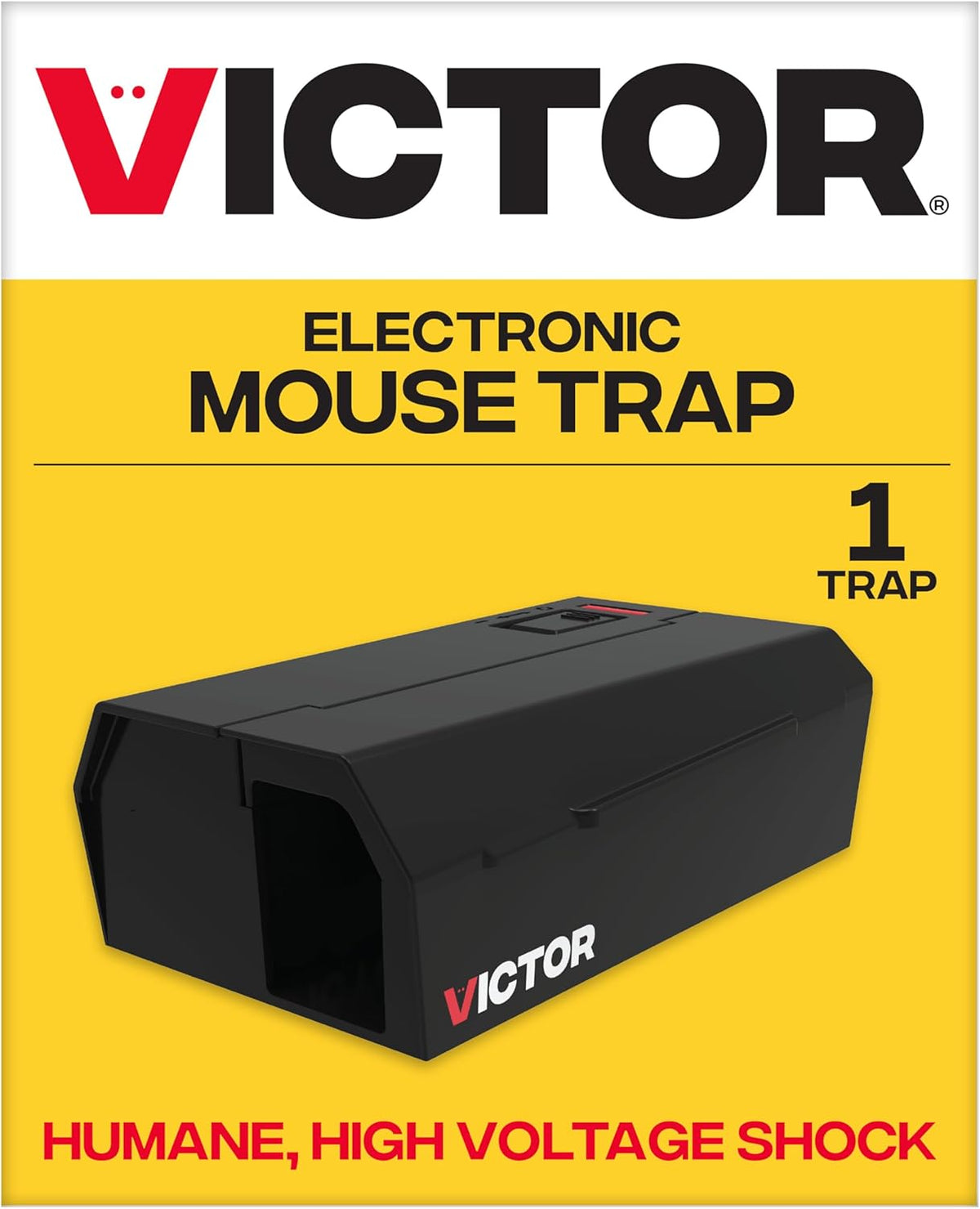 Trampa Electronica para Ratones Victor M250B | Trampa Humana de Interior sin Contacto | Eliminacion Rapida y Segura para el Hogar