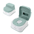 Sistema 3 en 1 Ingenuity Prepare to Potty: inodoro de entrenamiento, reductor, taburete, fácil de instalar, para niños pequeños de 18 meses en adelante.