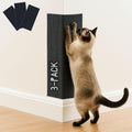 Tapete para rascar para gatos (paquete de 3), rascador de pared