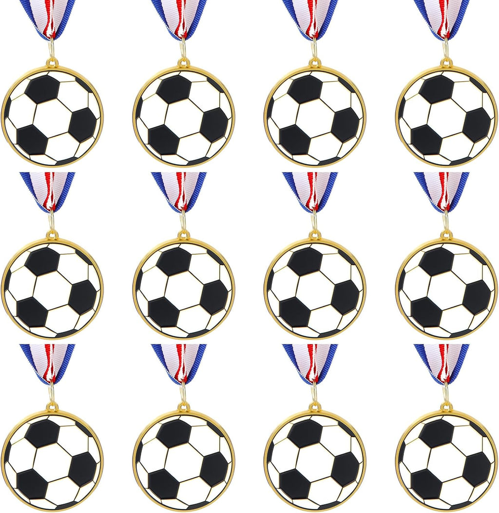 Trnayi 12 piezas de medallas con forma de pelota de béisbol, sóftbol, fútbol y voleibol para adultos, medallas de metal de 2 pulgadas para juegos, deportes, fiestas, regalos de celebración de competiciones (softbol)