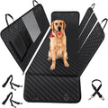 Fundas para asientos de coche para perros Vailge 100% impermeables y convertibles, funda impermeable para asientos de perros con ventana de malla, funda resistente para asientos de perros, funda tipo hamaca para mascotas para coches, camiones y SUV