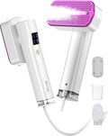 Sundu Vaporizador de Ropa 2 en 1 Portatil, Viaje | Calentamiento en 15s, Tanque 100ml, Guante de Planchado, 25 Min de Vapor Continuo, 1200W y 4 Modos (Morado)