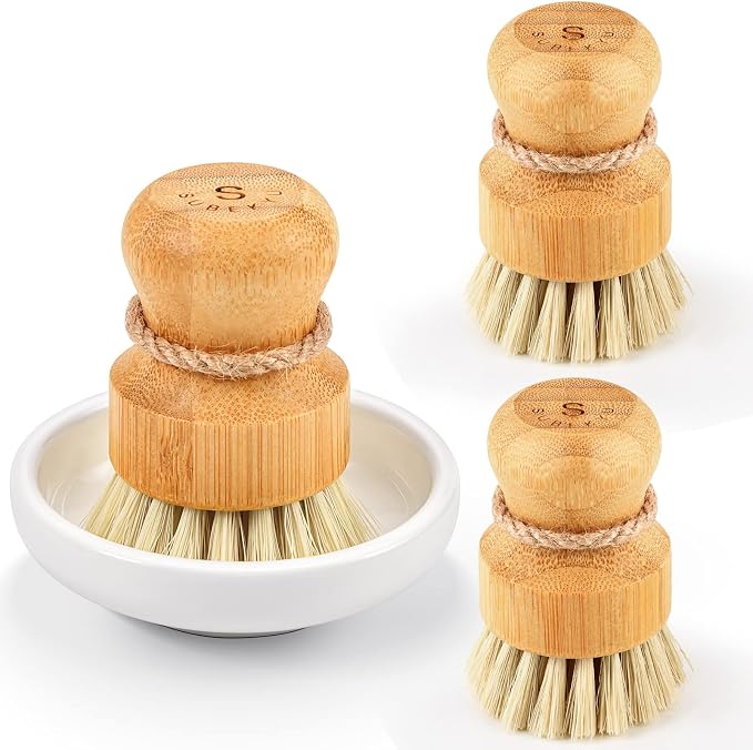Cepillos de limpieza de cocina de bambú Subekyu