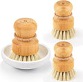 Cepillos de limpieza de cocina de bambú Subekyu