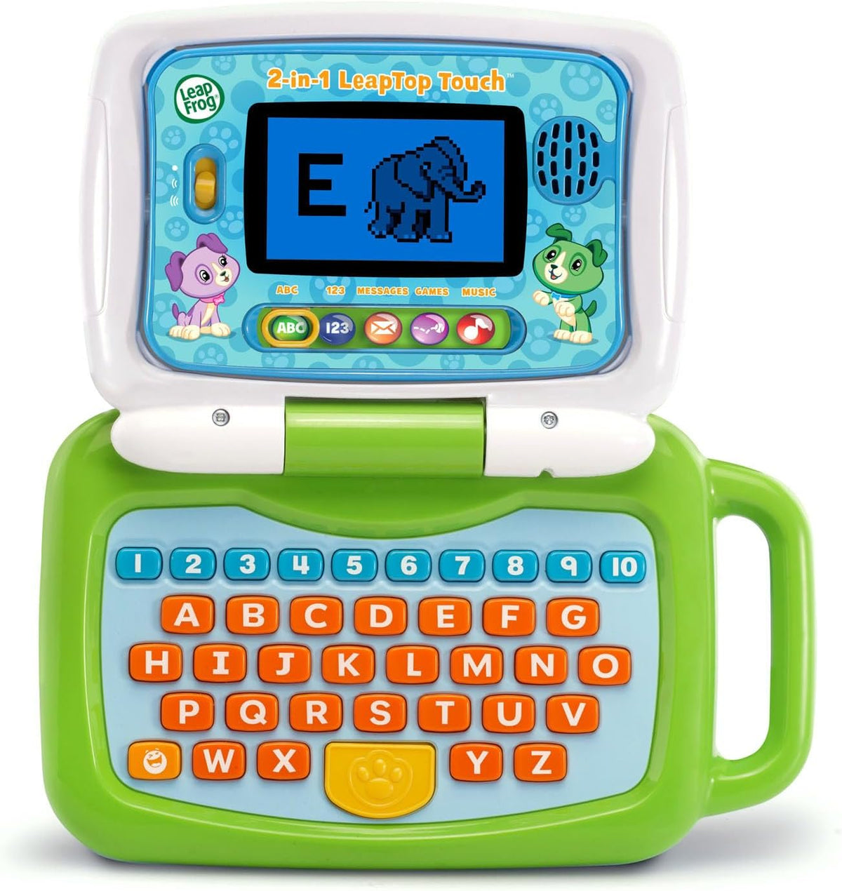 LeapFrog LeapTop Touch 2 en 1 | Laptop de Juguete Educativa | Verde